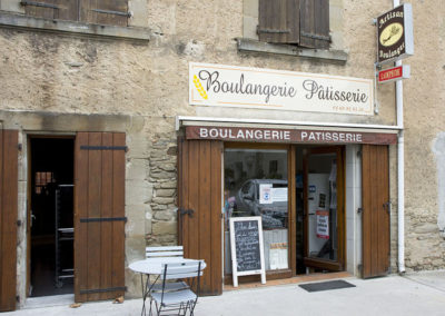 Vue boulangerie Saint-Papoul