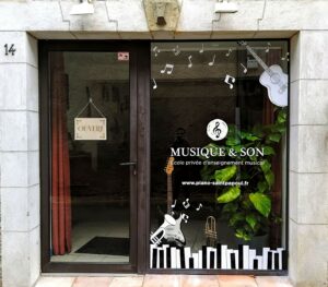 Andrea Leautier - École de musique de Saint-Papoul - Vitrine